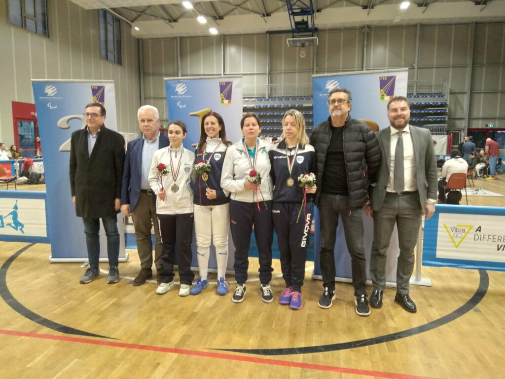 PRIMA PROVA NAZIONALE PARALIMPICA LE GARE DI FIORETTO E SCIABOLA IN