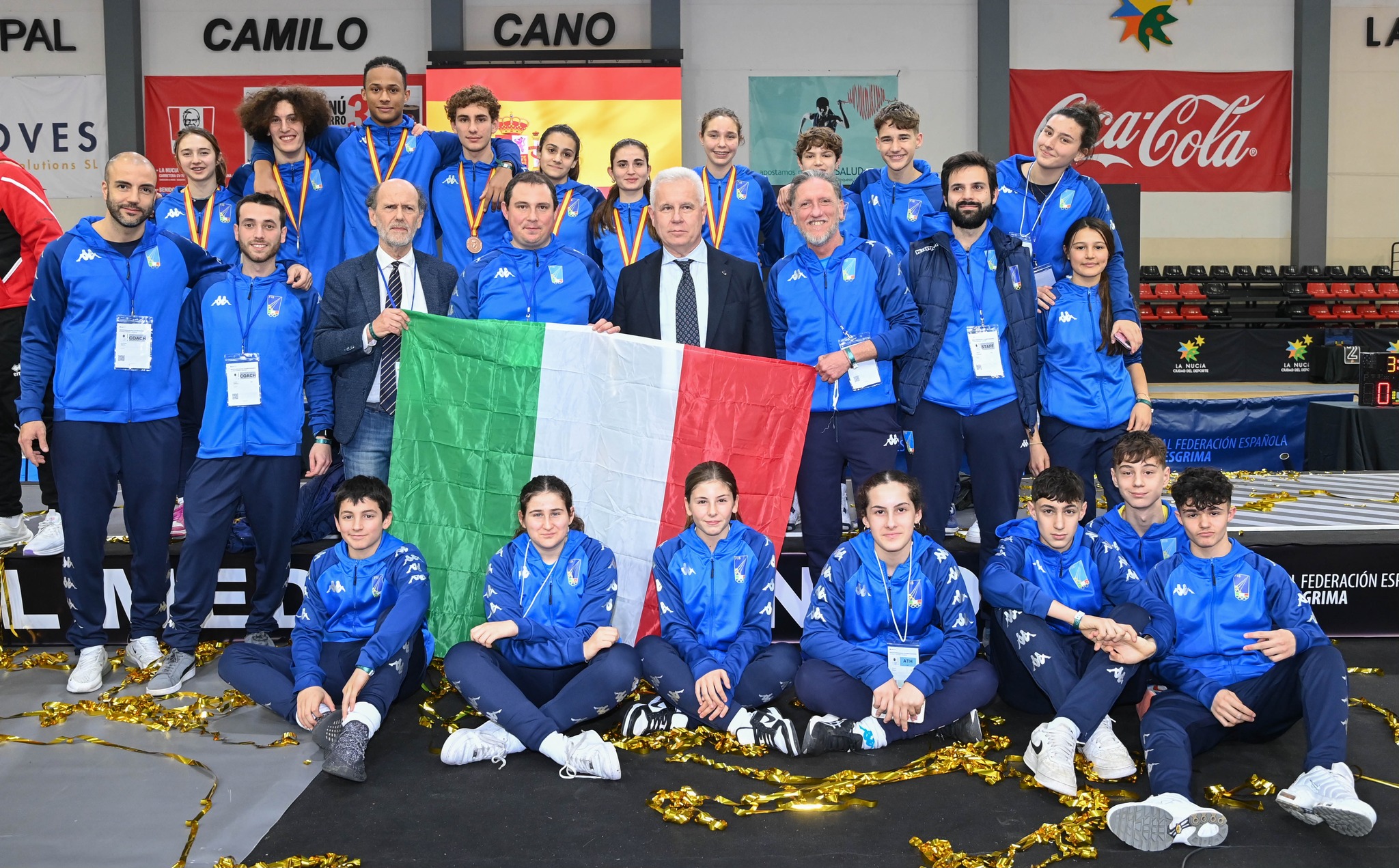 Campionati Del Mediterraneo Under E Under Il Capodelegazione De