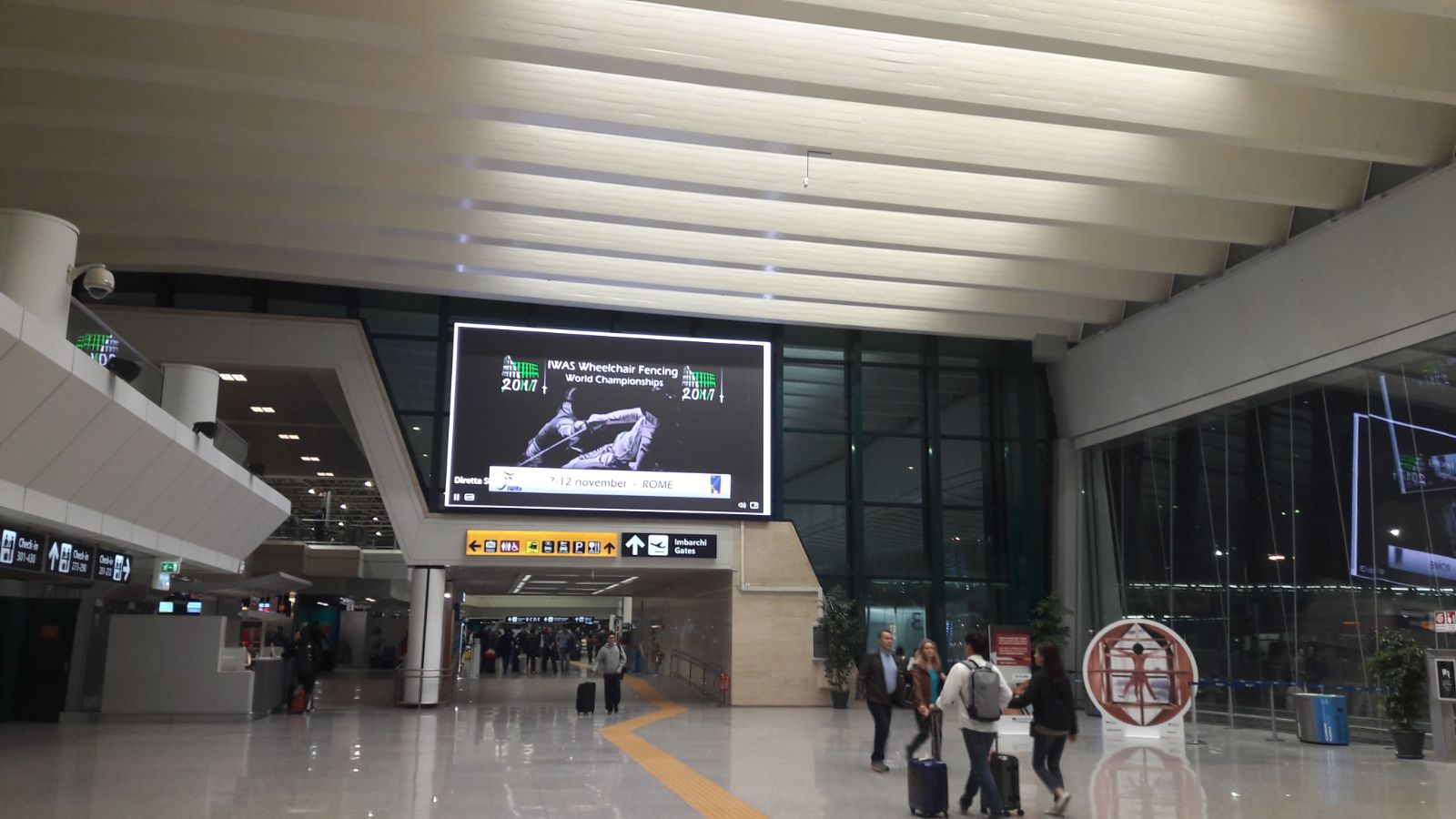 aeroporto maxischermi