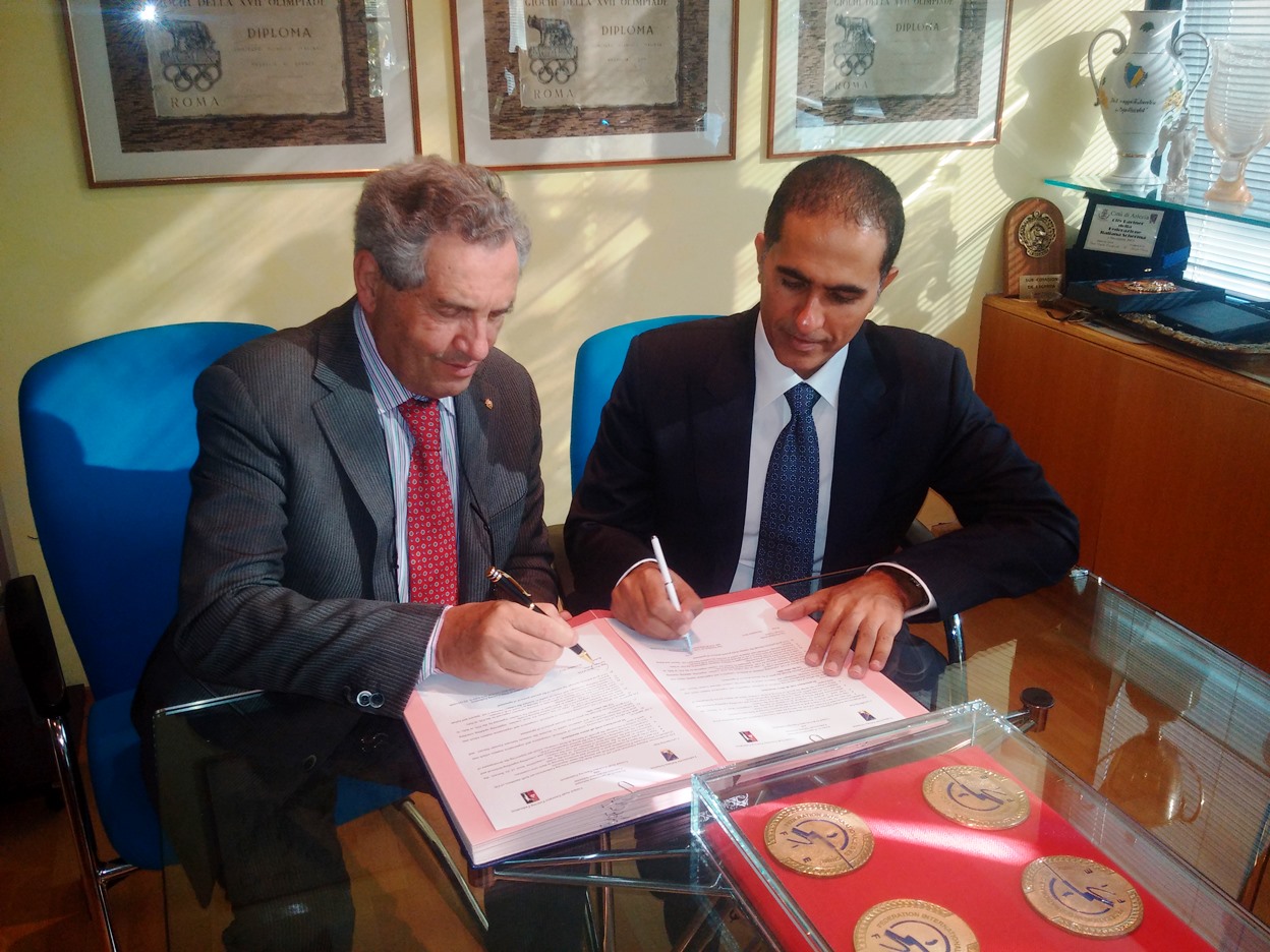 firma accordo italia uae